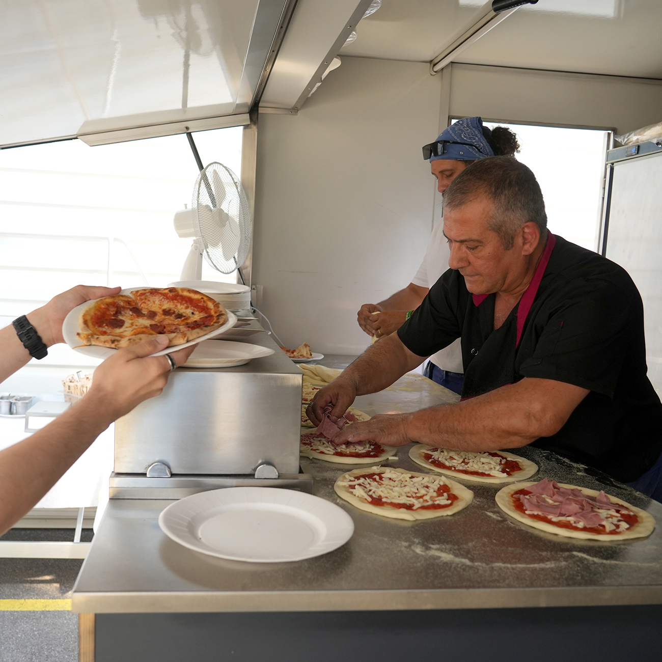 Pizza Plausch Sortimo