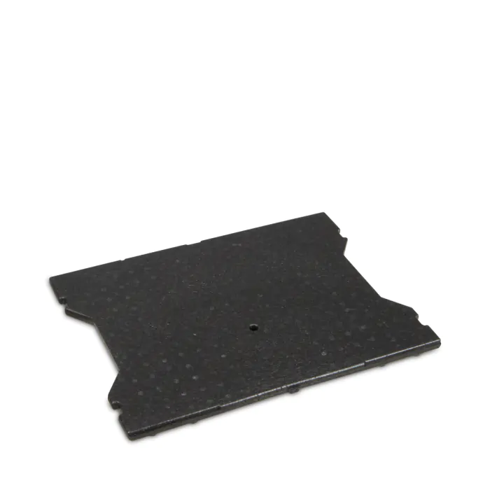 colon　0919 Strukturierte Wide-Leg-Hose aus Viskosemix mit Elastikbund