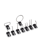 Kit de 9 crochets pour Tôle Perf. 3.0