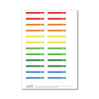 Beschriftungsetikett STB120, bunt 1 Bog.