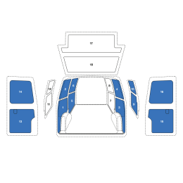 Kit SWF VW Caddy,04,2682,1-6/9-10/13-16
