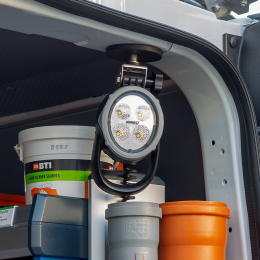 Faretto da lav. LED port., 12-24V