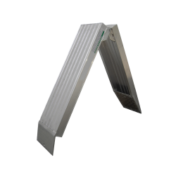 Rampe de charge en alu sans rebord, pliable (paire), AOK 20/08
L=2000/1000 mm, largeur 250mm,
capacité de charge 800kg