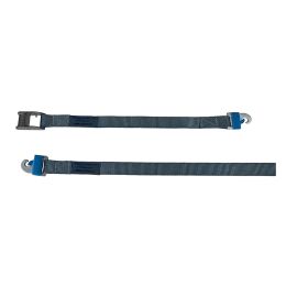 Sangle d'arrimage avec fermeture à pince ZGKP 3000mm et 2 crochet ProSafe 
L: 350mm + 2650mm = 3000mm