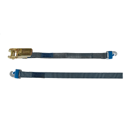 Sangle d'arrimage à cliquet ZGRP 750mm et 2 crochet ProSafe 
L: 100mm + 650mm = 750mm