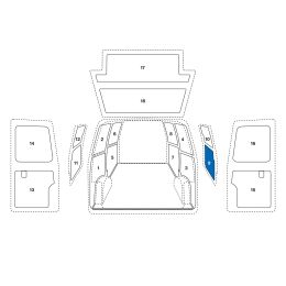 Sowaflex Schiebetür rechts unten
Mercedes Citan Mod.12
Radstand 2697mm/3081mm