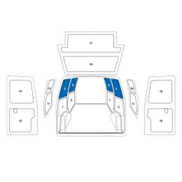 Sowaflex Wand links oben Wand rechts oben
Citroen Berlingo Mod.18
Radstand 2785mm ND ohne Schiebetüren