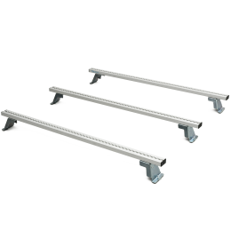 Garniture porte-charges de base
Renault Master mod.10
empattement 3682 mm TS
équipées de traverses avec systéme d'arrimage type aviation,
positions 1, 2, 4 à partir de l'avant