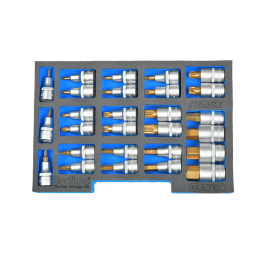 Jeu de douilles 1/2" Hazet avec insert pour outils 
