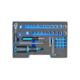 Jeu de cliquet 1/4" Hazet avec insert pour outils 