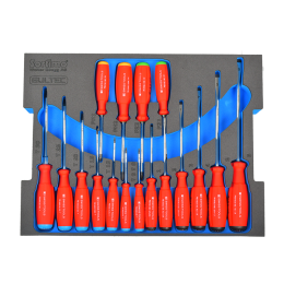 PB Swisstools Jeu de tournevis avec insertion d'outils