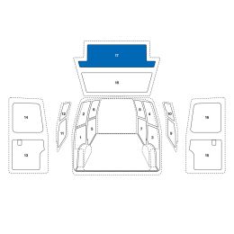 Sowaflex hayon en bas
VW Transporter mod.25, L1/L2
empattement 3100/3500mm, H1