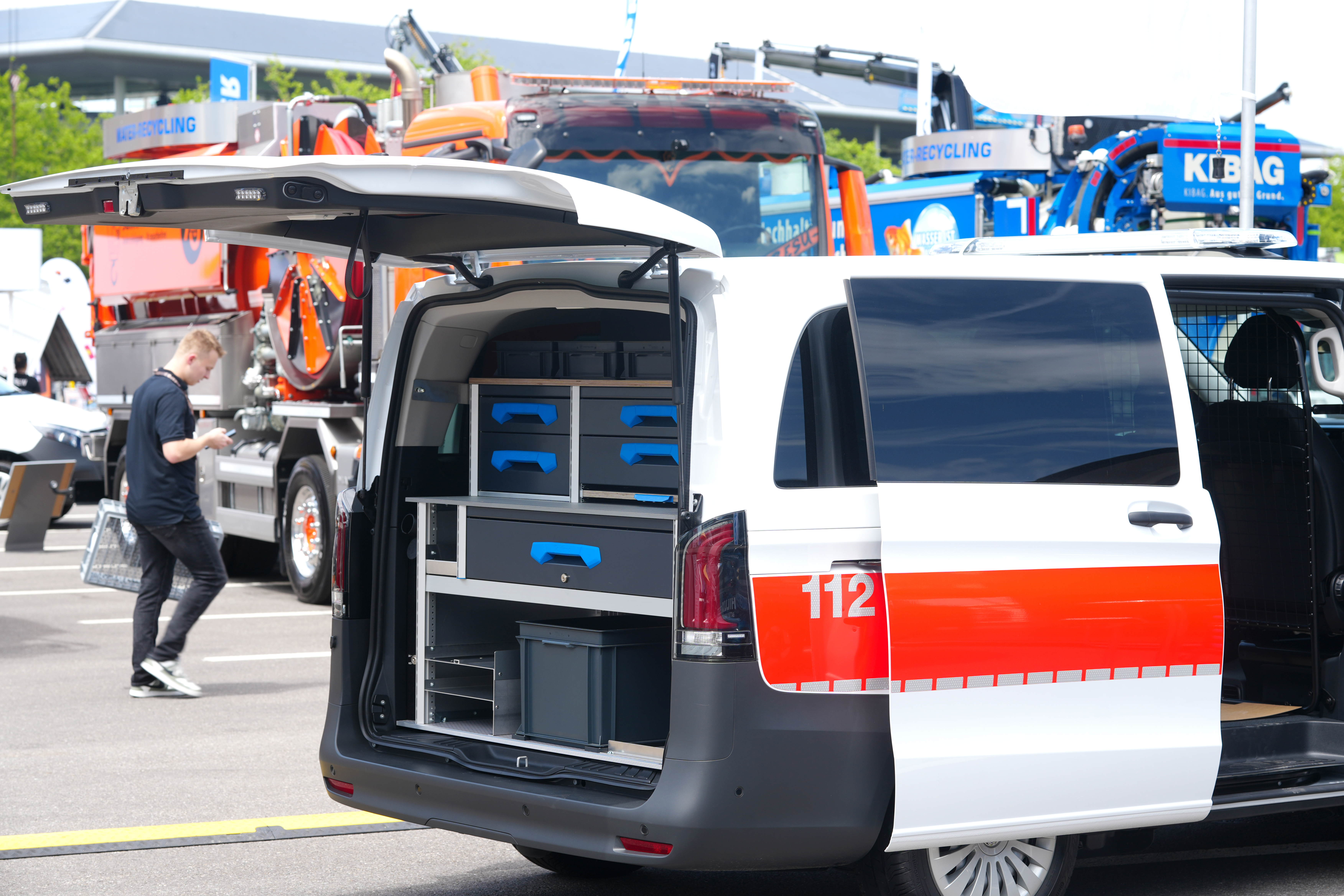 Polizeifahrzeug Sortimo Suisse Public 2026
