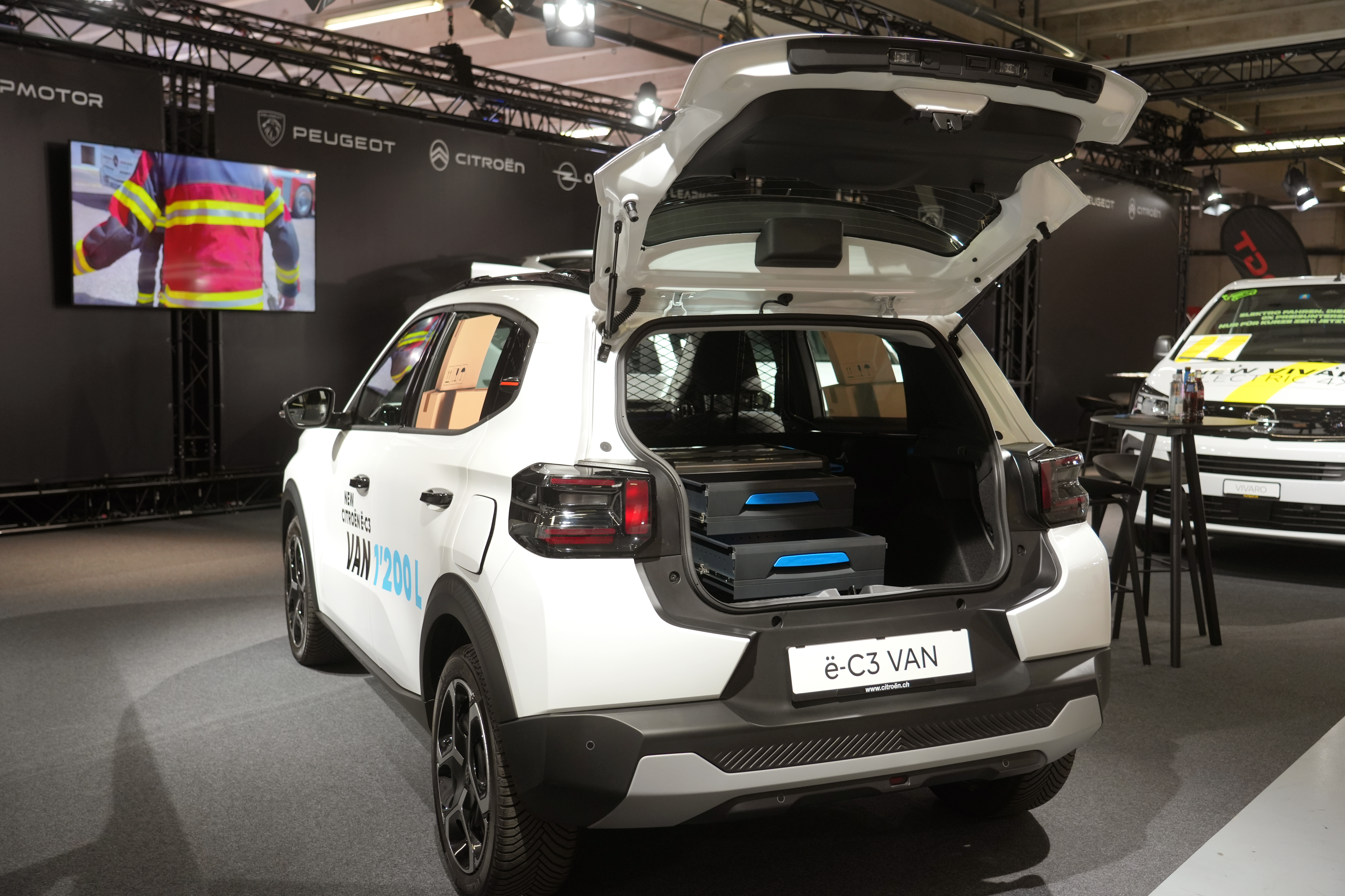 Citroen e-C3 VAN mit Sortimo Einrichtung